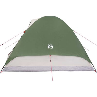 vidaXL Tente de camping à dôme 6 personnes vert imperméable