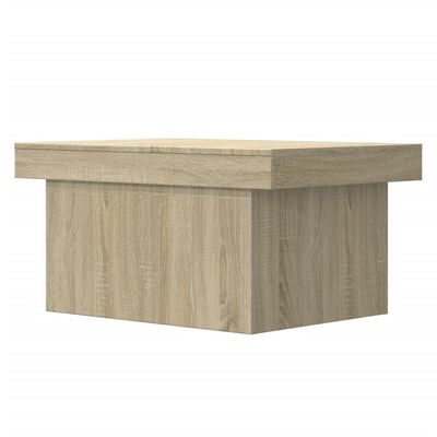 vidaXL Table basse chêne sonoma 100x55x40 cm bois d'ingénierie