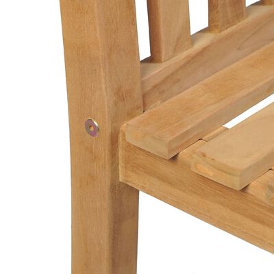 vidaXL Ensemble à manger de jardin 7 pcs Bois de teck massif