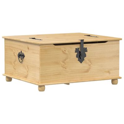 vidaXL Boîte de rangement Corona 90x78x45 cm bois de pin massif