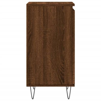 vidaXL Buffet chêne marron 40x35x70 cm bois d'ingénierie