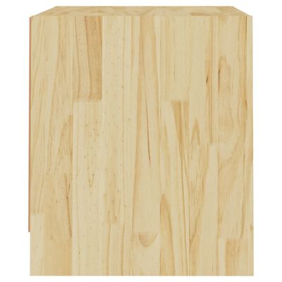 vidaXL Table de chevet 40x30,5x35,5 cm bois de pin solide