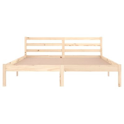 vidaXL Cadre de lit sans matelas bois massif de pin 160x200 cm