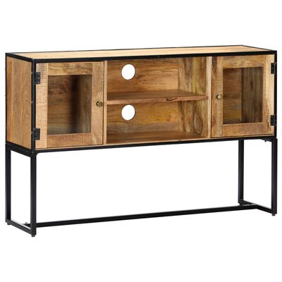 vidaXL Meuble TV 120x30x75 cm Bois de récupération massif