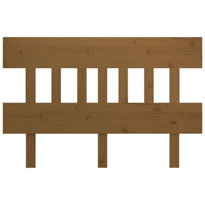 vidaXL Tête de lit Marron miel 183,5x3x81 cm Bois massif de pin