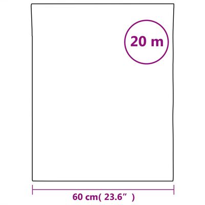 vidaXL Films pour fenêtre dépoli blanc PVC