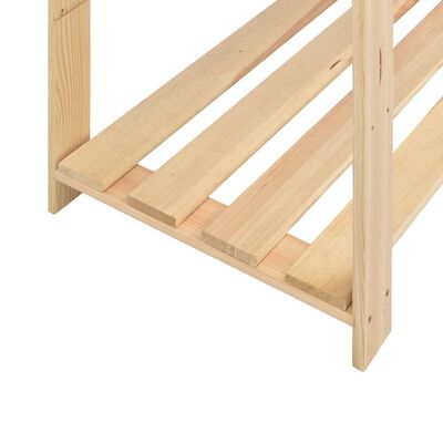 vidaXL Étagère de stockage 5 niveaux 170x38x170 cm Pin solide 500 kg