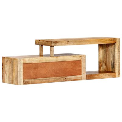 vidaXL Meuble TV 120x30x40 cm Bois massif de manguier