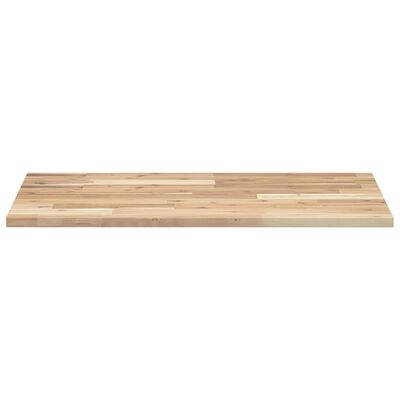 vidaXL Dessus de table rectangulaire 80x50x2 cm bois massif d'acacia