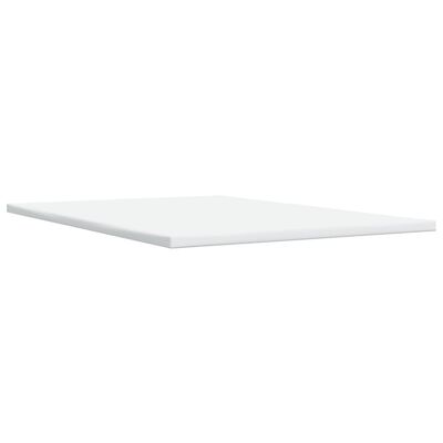 vidaXL Sommier à lattes de lit avec matelas Noir 140x190 cm Velours