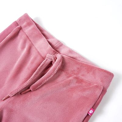 Pantalon de survêtement pour enfants framboise 92