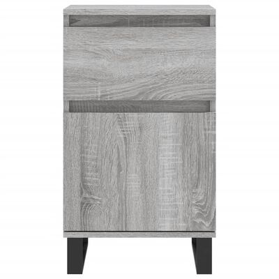 vidaXL Buffet sonoma gris 40x35x70 cm bois d'ingénierie