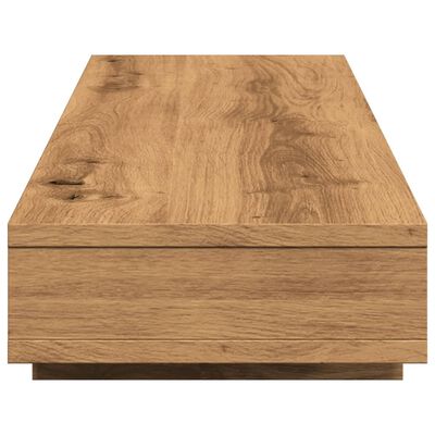 vidaXL Support de moniteur chêne artisanal 100x27x15cm bois ingénierie