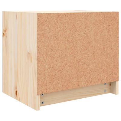 vidaXL Tables de chevet 2 pcs 40x31x35,5 cm bois de pin massif