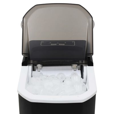 vidaXL Appareil à glaçons Noir 1,4 L 15 kg / 24 h