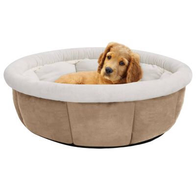 vidaXL Lit pour chien 59x59x24 cm Beige