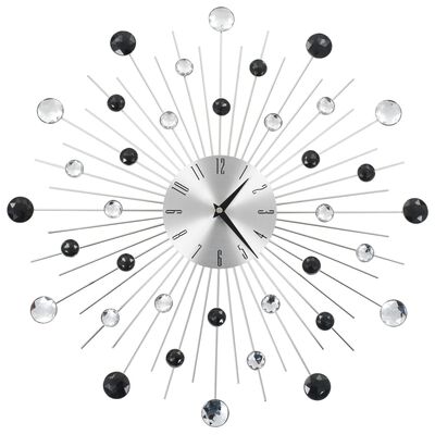 vidaXL Horloge murale avec mouvement à quartz Design moderne 50 cm