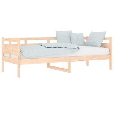 vidaXL Lit de jour sans matelas bois de pin massif 80x200 cm