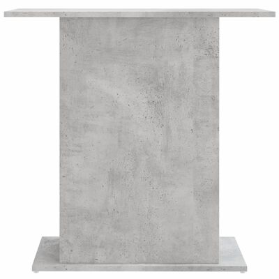 vidaXL Support pour aquarium gris béton 75x36x72,5cm bois d'ingénierie