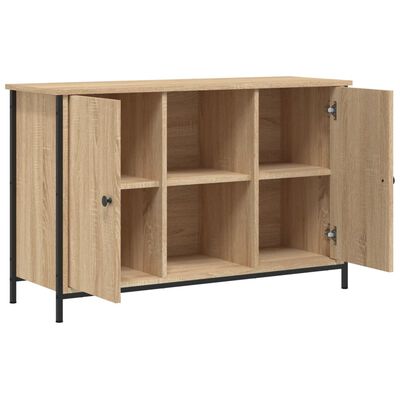 vidaXL Meuble TV chêne sonoma 100x35x65 cm bois d'ingénierie