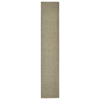 vidaXL Tapis en sisal pour griffoir taupe 66x350 cm