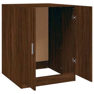 vidaXL Meuble pour machine à laver Chêne marron 71x71,5x91,5 cm