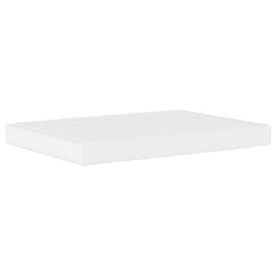 vidaXL Lit avec matelas gris 120x200 cm similicuir