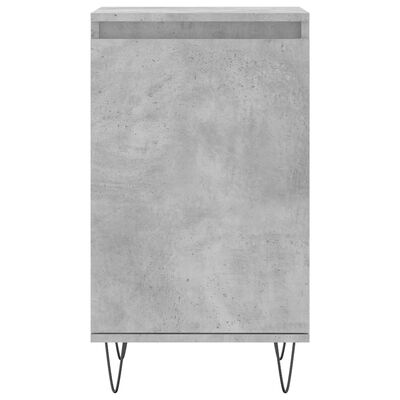 vidaXL Buffets 2 pcs gris béton 40x35x70 cm bois d'ingénierie