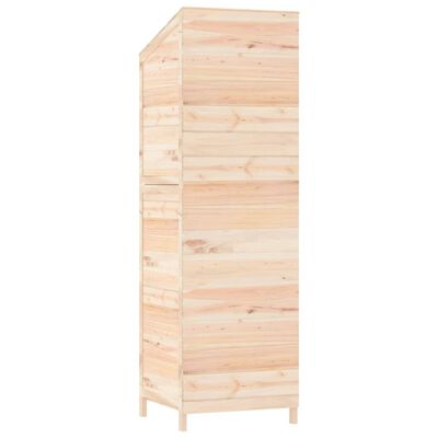 vidaXL Remise de jardin 55x52x174,5 cm Bois de sapin solide