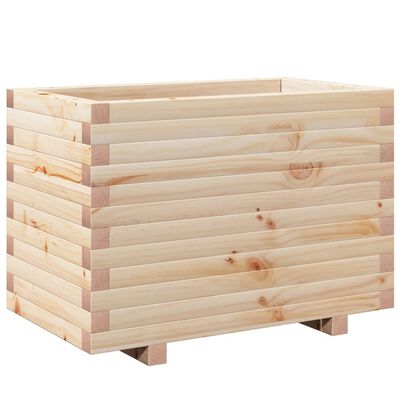 vidaXL Jardinière 70x40x49,5 cm bois de pin massif