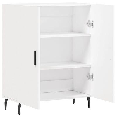 vidaXL Buffet blanc 69,5x34x90 cm bois d'ingénierie