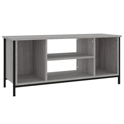 vidaXL Meuble TV sonoma gris 102x35x45 cm bois d'ingénierie