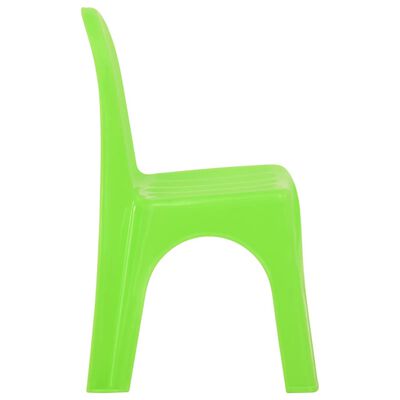 vidaXL Ensemble de table et chaises pour enfants PP