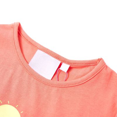 T-shirt pour enfants corail 104