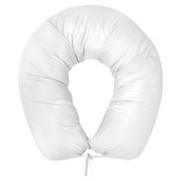 vidaXL Coussin de grossesse 40x170 cm Blanc