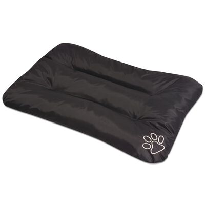 vidaXL Matelas pour chiens Taille XXL Noir