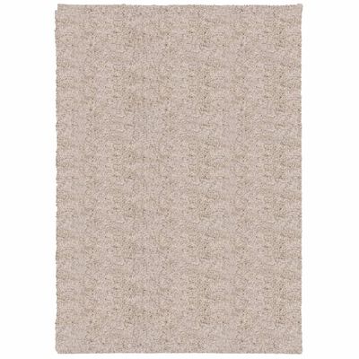 vidaXL Tapis shaggy PAMPLONA poils longs moderne beige 160x230 cm