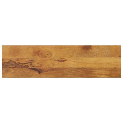 vidaXL Dessus de table 110x40x2,5cm rectangulaire bois massif manguier