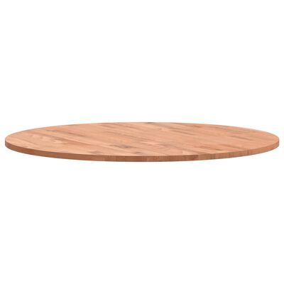 vidaXL Dessus de table Ø70x1,5 cm rond bois massif de hêtre