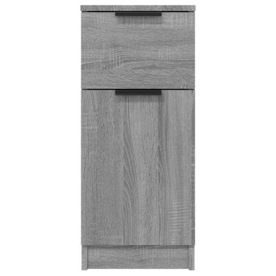 vidaXL Buffet Sonoma gris 30x30x70 cm Bois d'ingénierie