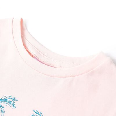 T-shirt pour enfants rose pâle 104