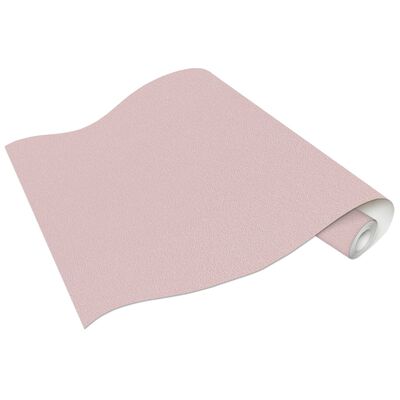 vidaXL Rouleaux de papier peint Non tissé 4 pcs Rose chatoyant uni