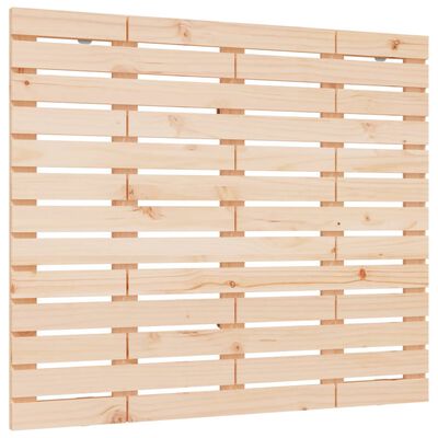 vidaXL Tête de lit murale 146x3x91,5 cm Bois massif de pin