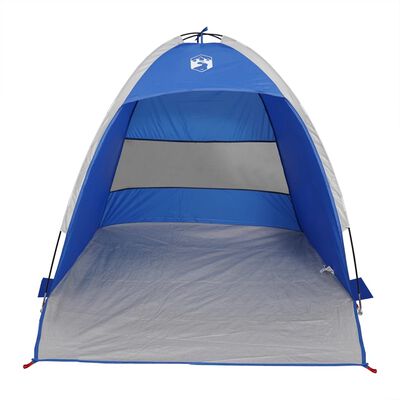 vidaXL Tente de plage 3 personnes bleu azuré imperméable