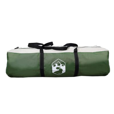 vidaXL Tente de camping tunnel 2 personnes vert imperméable