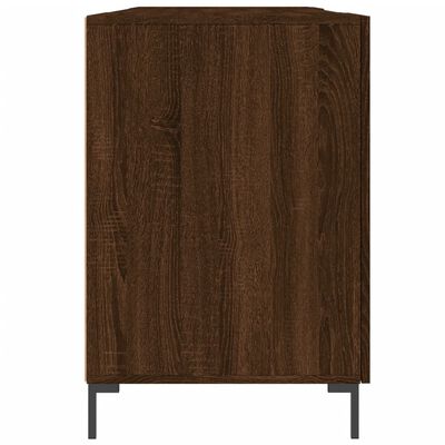 vidaXL Bureau chêne marron 140x50x75 cm bois d'ingénierie