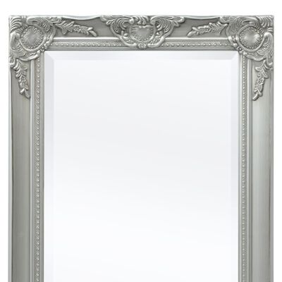 vidaXL Miroir mural style baroque 100x50 cm Argenté