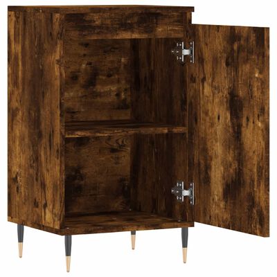 vidaXL Buffet chêne fumé 40x35x70 cm bois d'ingénierie