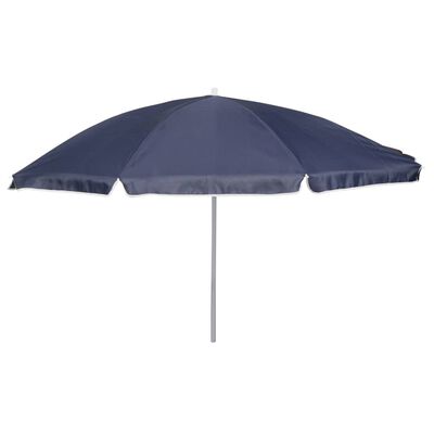 Bo-Camp Parasol de jardin 200 cm bleu