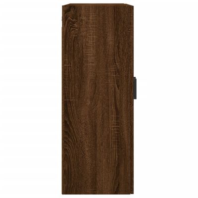 vidaXL Armoire murale chêne marron 69,5x34x90 cm